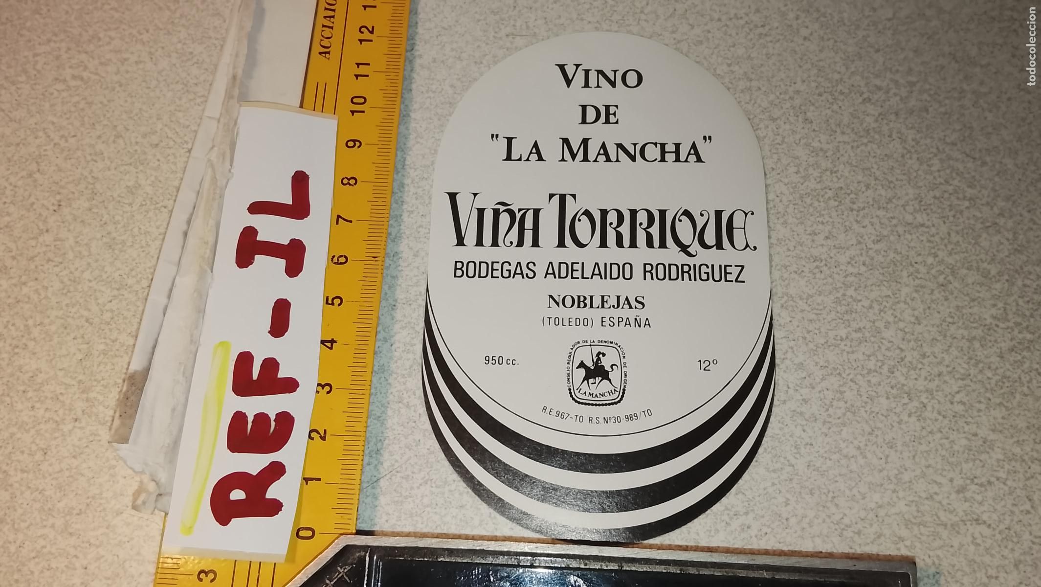 Etiquetas antiguas: HAGA SU OFERTA - ANTIGUA ETIQUETA DE VINO LICOR co&ntilde;ac manzanilla fino SANLUCAR JEREZ CADIZ EL PUERTO