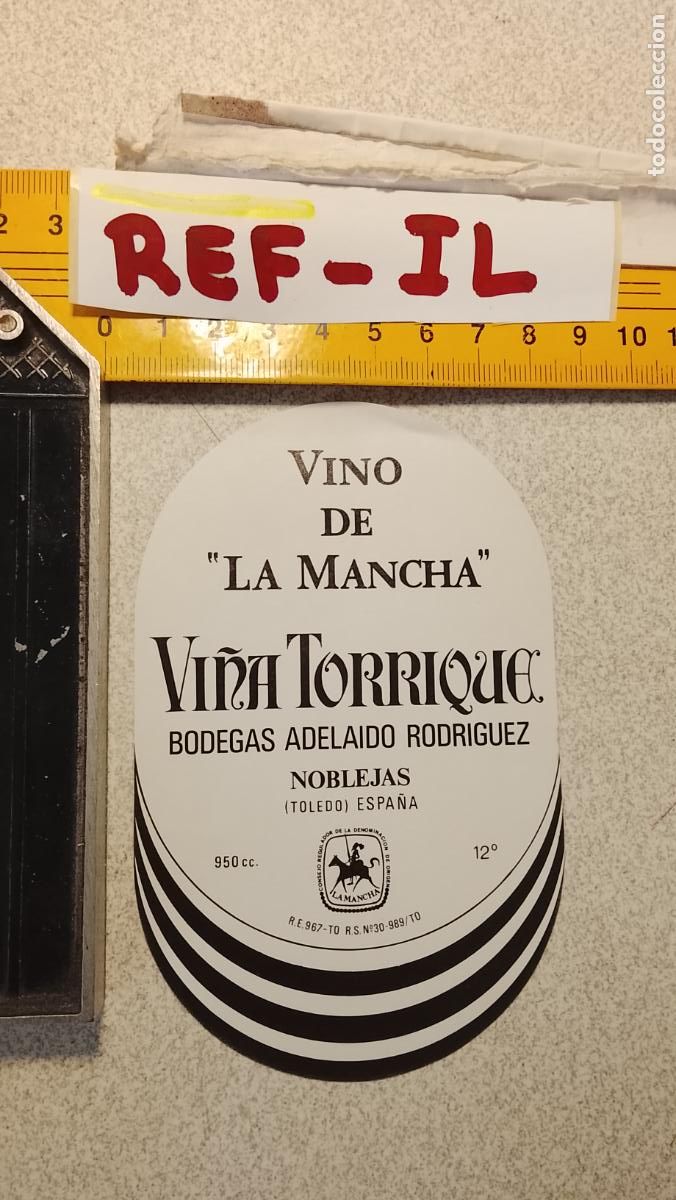 Etiquetas antiguas: HAGA SU OFERTA - ANTIGUA ETIQUETA DE VINO LICOR co&ntilde;ac manzanilla fino SANLUCAR JEREZ CADIZ EL PUERTO