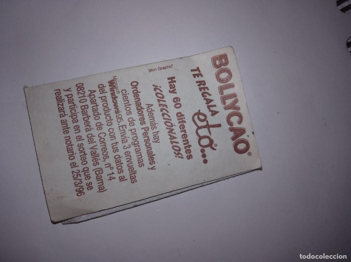 Etiquetas antiguas: Etiqueta bollycao a&ntilde;os 90 rrareza