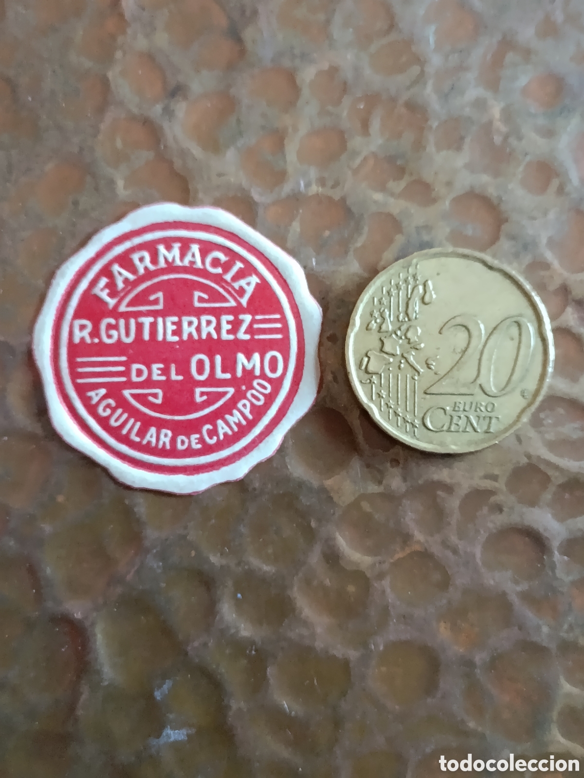 Etiquetas antiguas: FARMACIA R. GUTI&Eacute;RREZ DEL LOMO AGUILAR DEL CAMPO [ ETIQUETAS A&Ntilde;OS 40-50 ]
