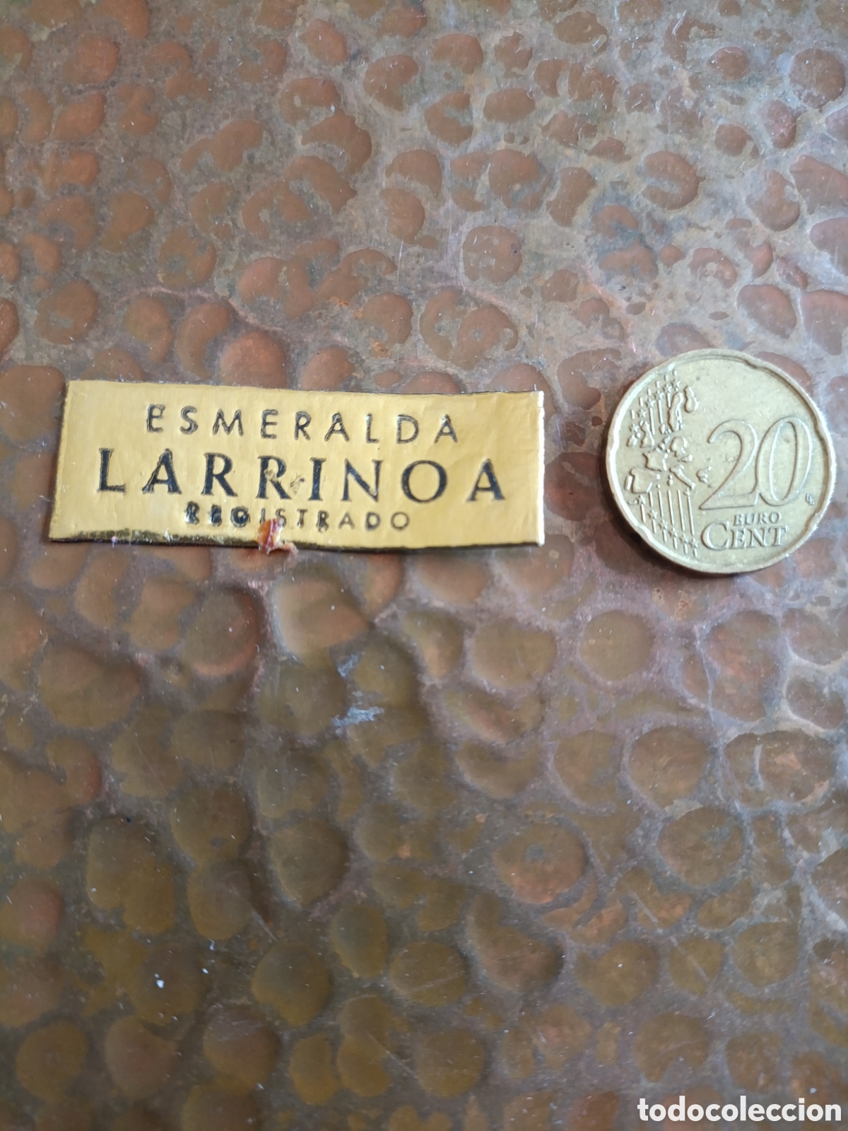 Etiquetas antiguas: ESMERALDA LARRINOA [ ETIQUETAS A&Ntilde;OS 40-50 ]
