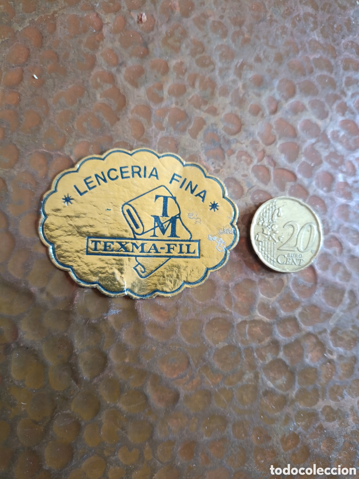 Etiquetas antiguas: LENCER&Iacute;A FINA TEXMA-FIL [ ETIQUETAS A&Ntilde;OS 40-50 ]