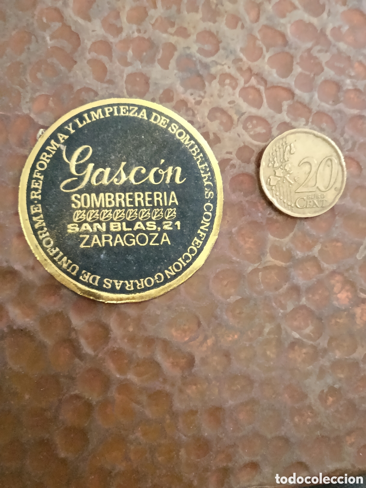 Etiquetas antiguas: GASC&Oacute;N SOMBRERER&Iacute;A ZARAGOZA [ ETIQUETAS A&Ntilde;OS 40-50 ]