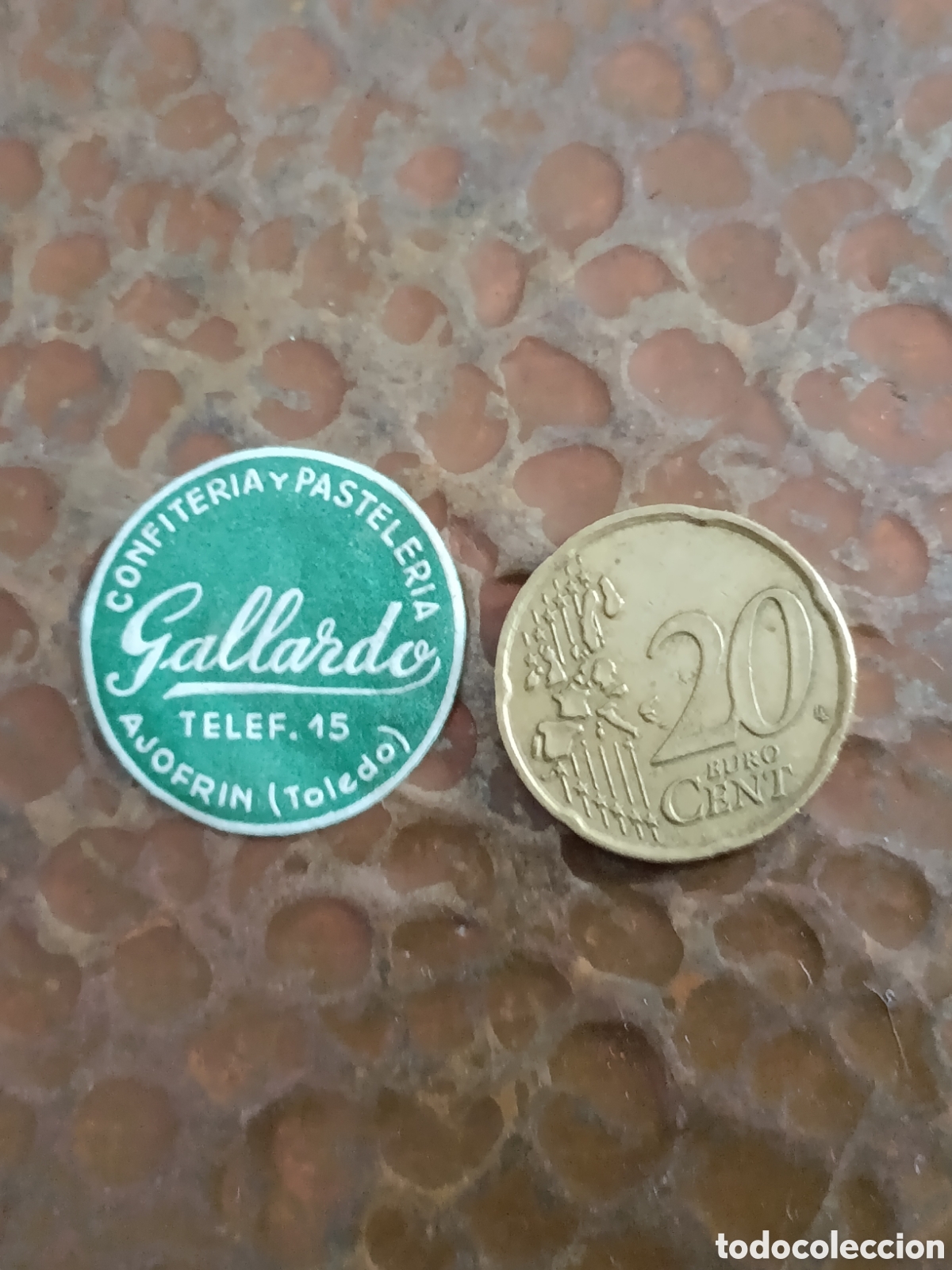 Etiquetas antiguas: CONFITER&Iacute;A Y PASTELER&Iacute;A GALLARDO ALFAJAR&Iacute;N TOLEDO [ ETIQUETAS A&Ntilde;OS 40-50 ]