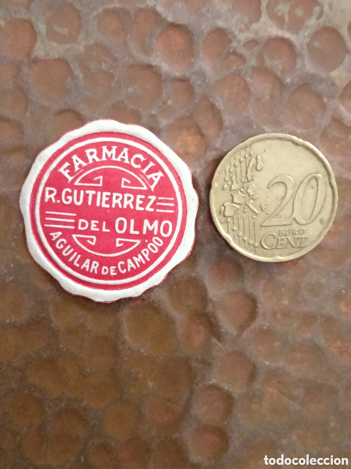 Etiquetas antiguas: FARMACIA R. GUTI&Eacute;RREZ DEL OLMO AGUILAR DEL CAMPOO[ ETIQUETAS A&Ntilde;OS 40-50 ]