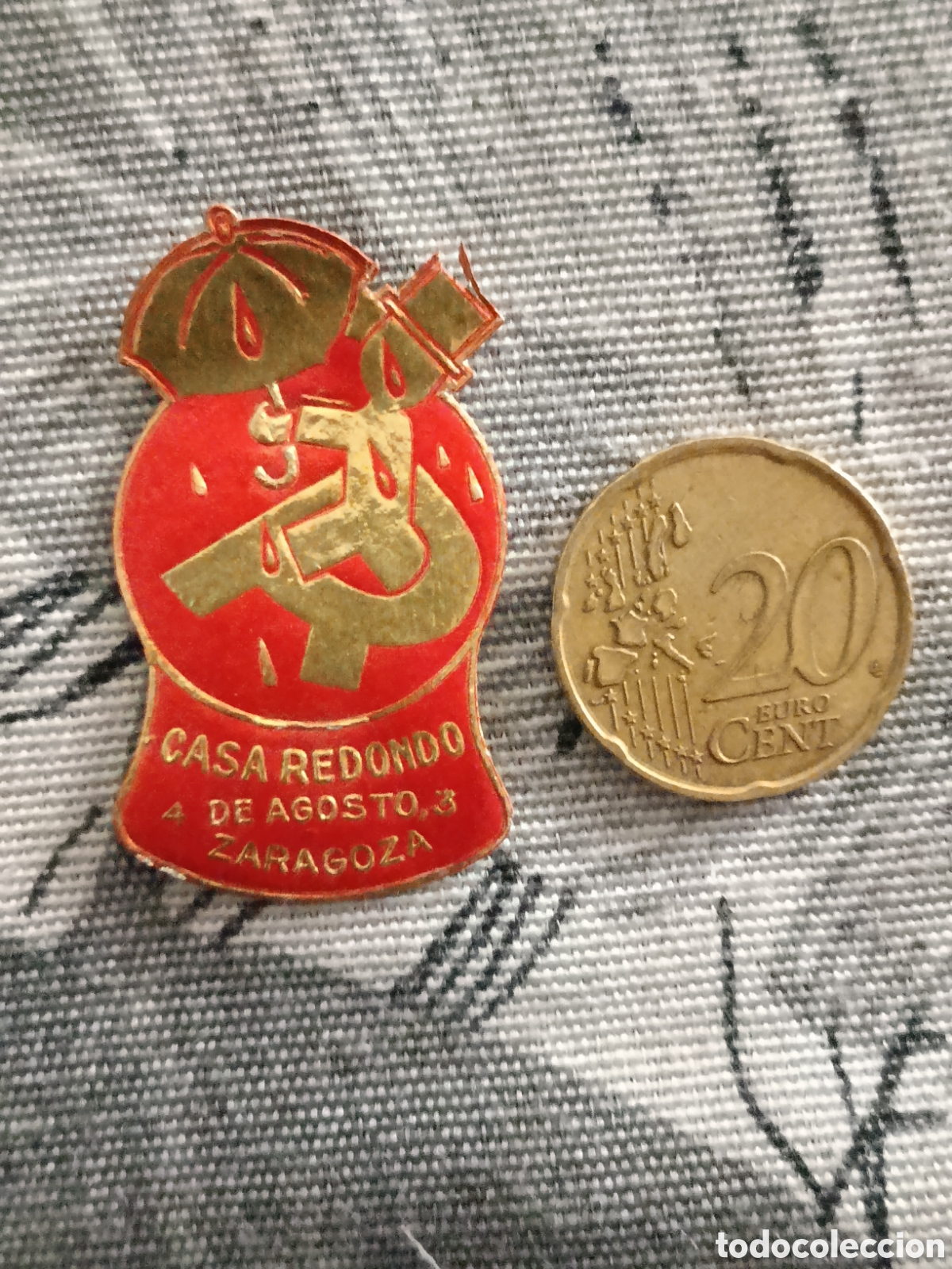 Etiquetas antiguas: CASA REDONDO ZARAGOZA [ ETIQUETA A&Ntilde;OS 40-50 ]