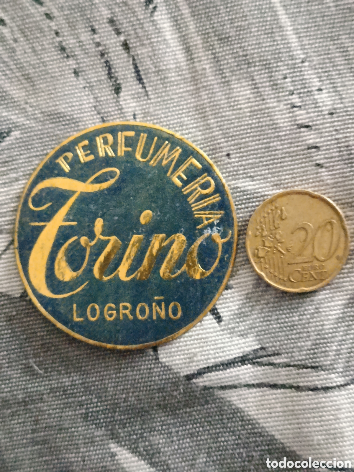 Etiquetas antiguas: PERFUMER&Iacute;A FORINO LOGRO&Ntilde;O [ ETIQUETA A&Ntilde;OS 40-50 ]