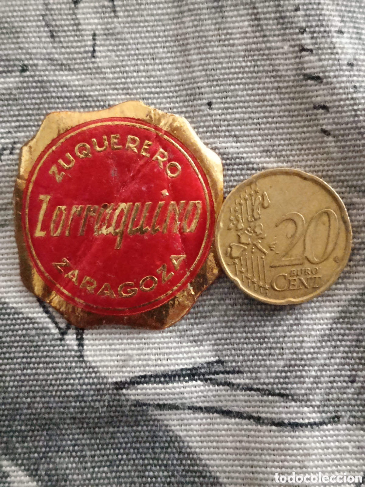 Etiquetas antiguas: ZUQUERERO LORRAQUINO ZARAGOZA [ ETIQUETA A&Ntilde;OS 40-50 ]