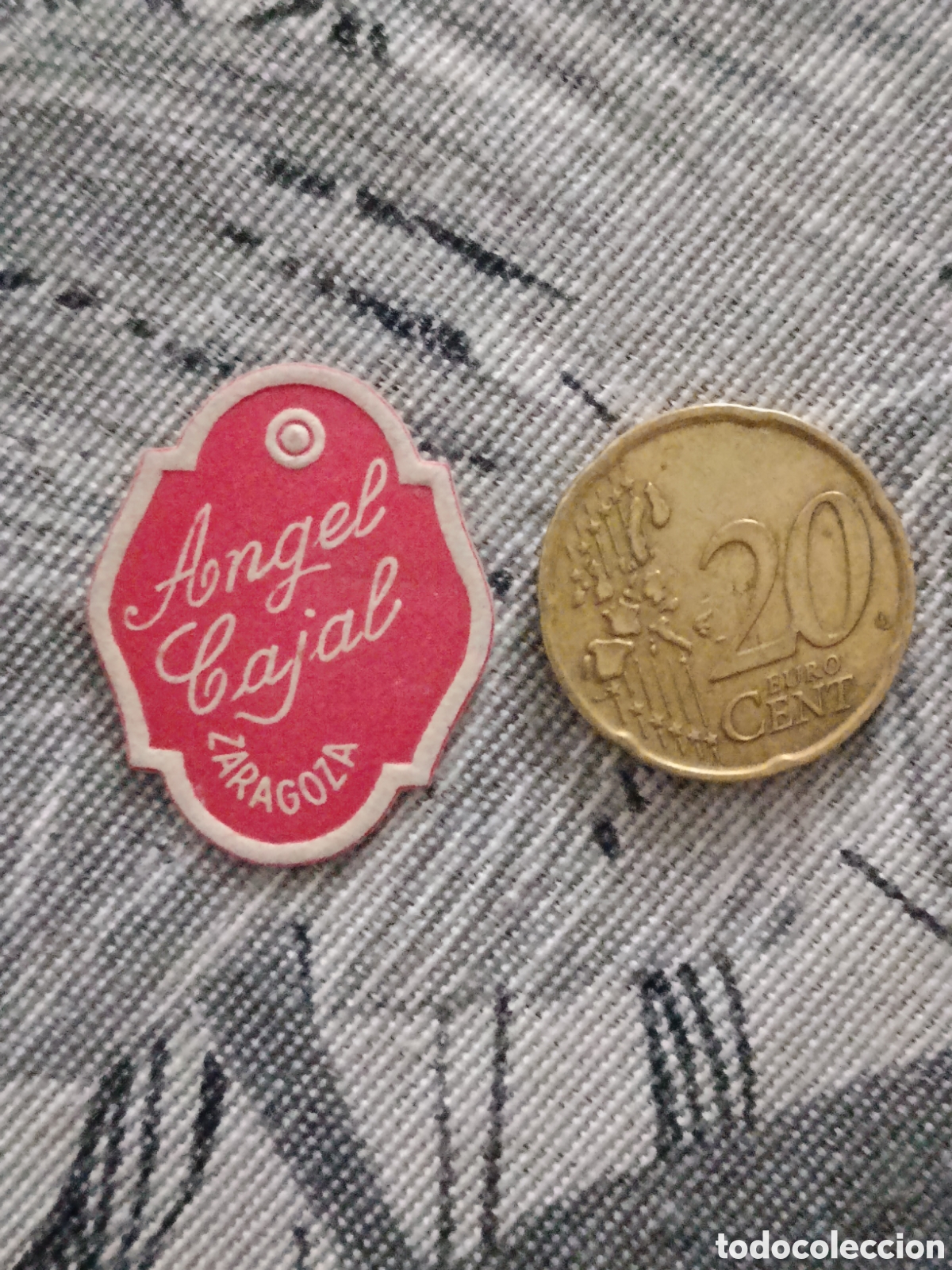 Etiquetas antiguas: &Aacute;NGEL LAJAL ZARAGOZA [ ETIQUETA A&Ntilde;OS 40-50 ]