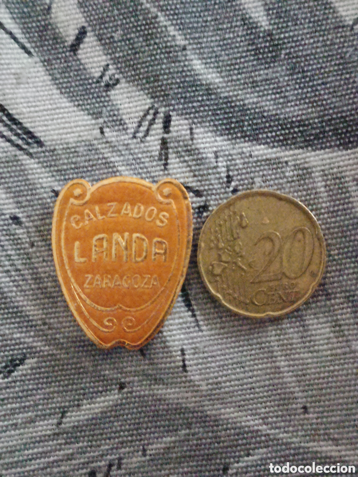 Etiquetas antiguas: CALZADOS LANDA ZARAGOZA [ ETIQUETA A&Ntilde;OS 40-50 ]