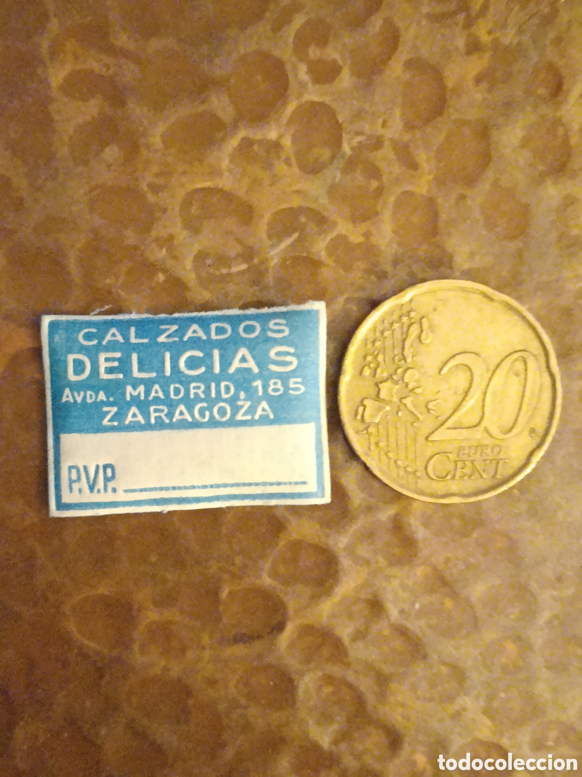Etiquetas antiguas: CALZADOS DELICIAS ZARAGOZA [ ETIQUETA A&Ntilde;OS 40-50 ]