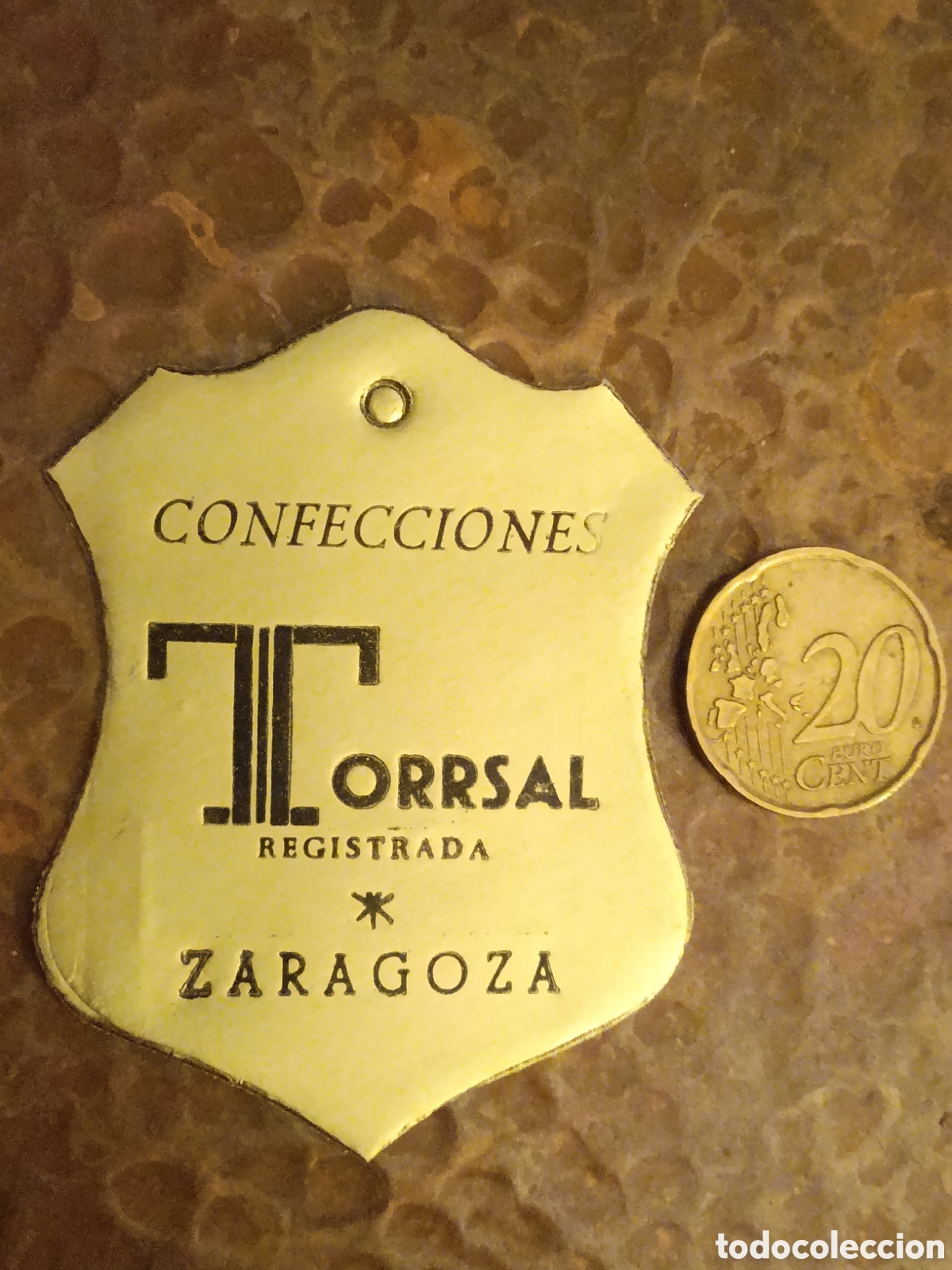 Etiquetas antiguas: CONFECCIONES TORRSAL ZARAGOZA [ ETIQUETA A&Ntilde;OS 40-50 ]