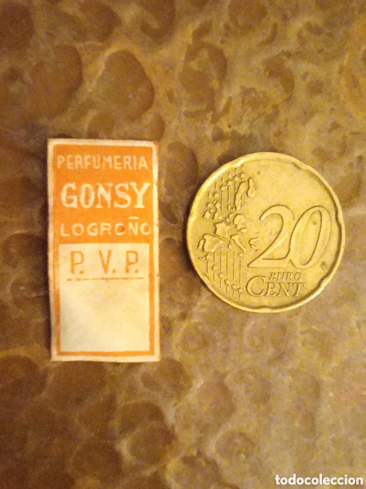 Etiquetas antiguas: PERFUMER&Iacute;A CONSY LOGRO&Ntilde;O[ ETIQUETA A&Ntilde;OS 40-50 ]
