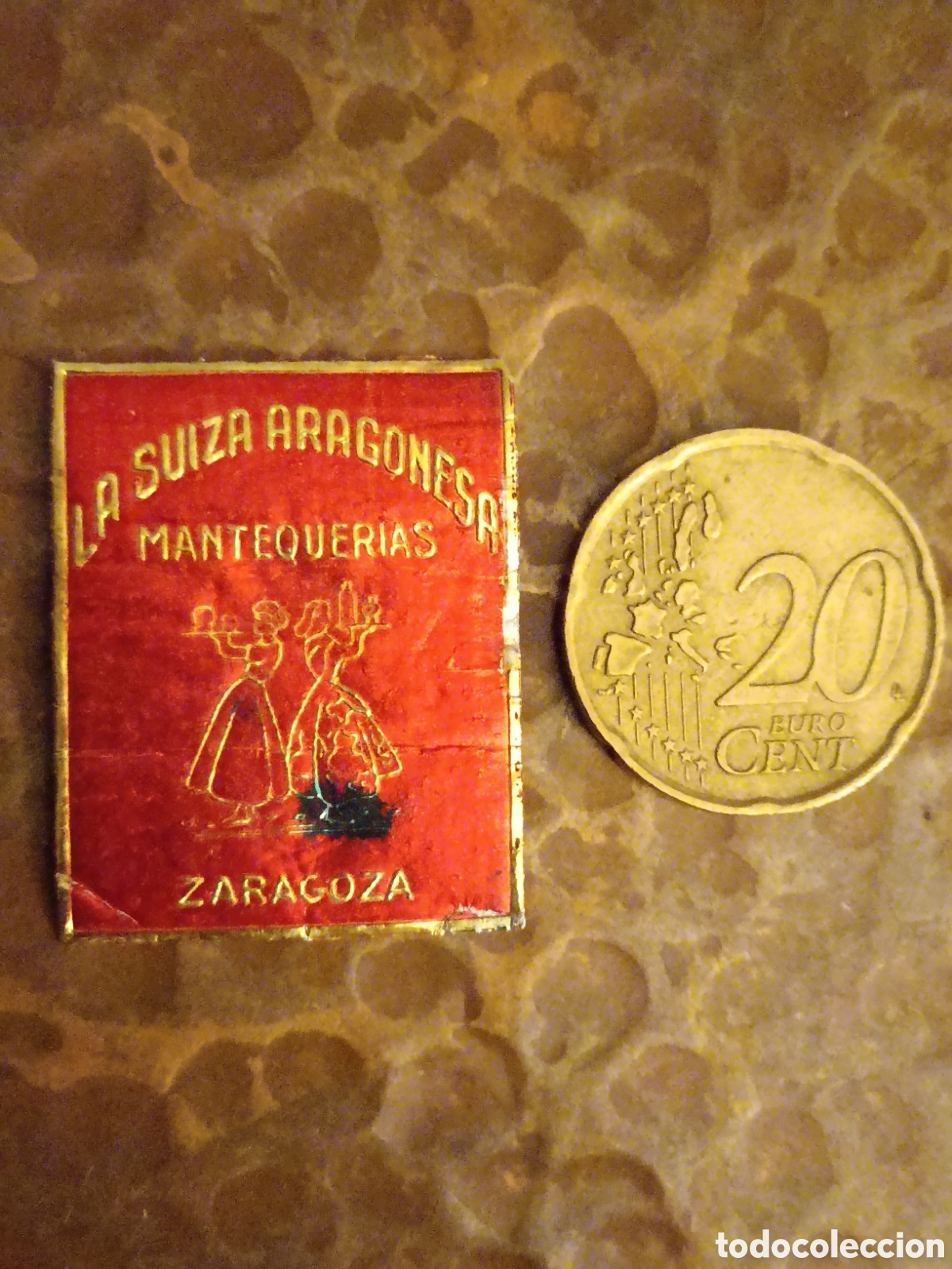 Etiquetas antiguas: LA SUIZA ARAGONESA MANTEQUER&Iacute;AS ZARAGOZA [ ETIQUETA A&Ntilde;OS 40-50 ]