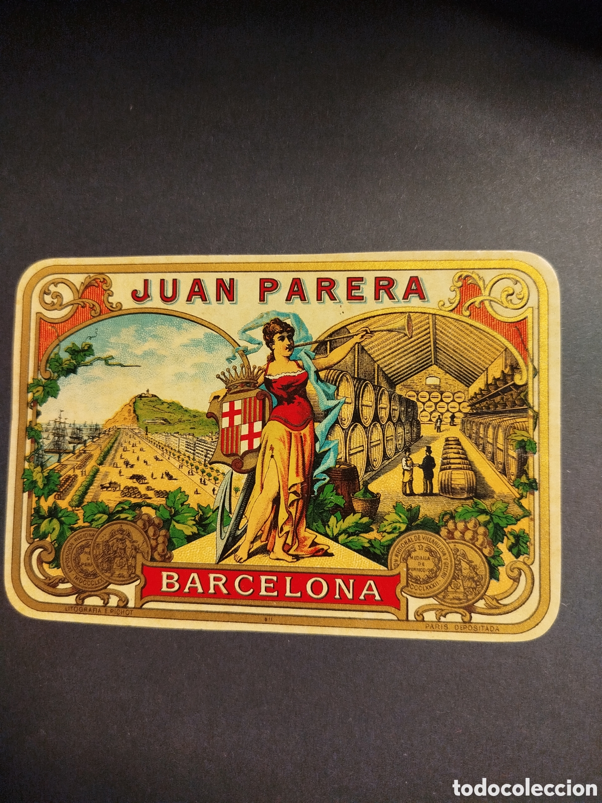 Etiquetas antiguas: DESTILER&Iacute;A JUAN PARERA BARCELONA