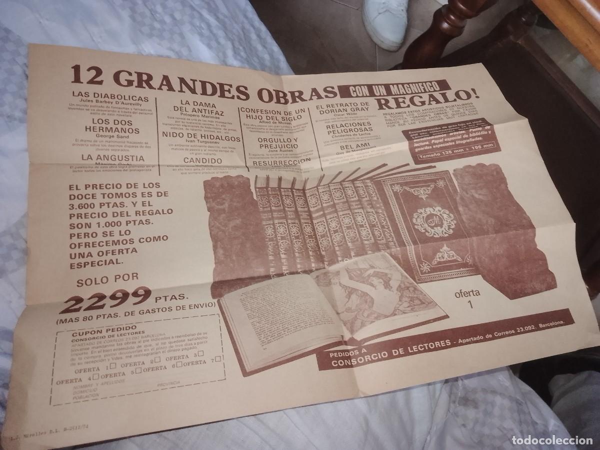 Etiquetas antiguas: Catalogo de libros a&ntilde;os 70 unico - Foto 1