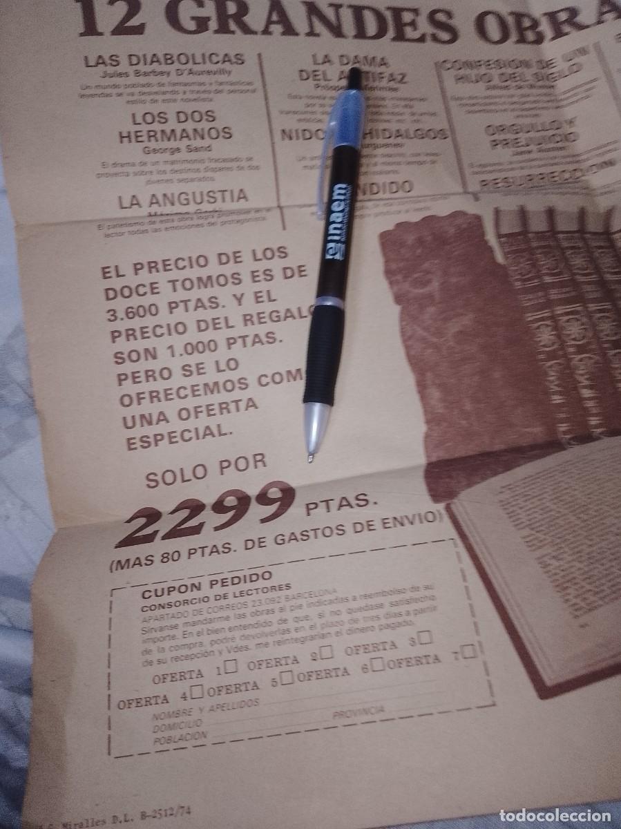 Etiquetas antiguas: Catalogo de libros a&ntilde;os 70 unico - Foto 3