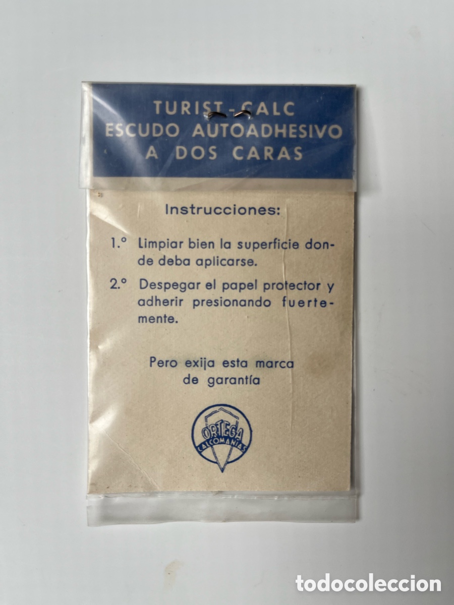 Etiquetas antiguas: ESCUDO autoadhesivo a dos caras CATALUNYA - Foto 2