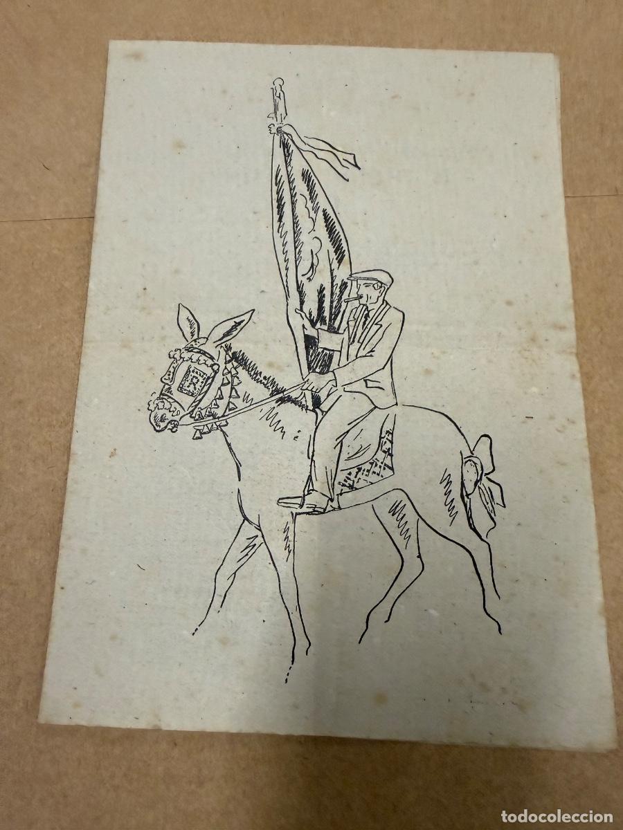 Etiquetas antiguas: ROMANSO DELS TRES TOMBS DE VILANOVA I LA GELTRU. 1948. Tamany foli doblat. Rar