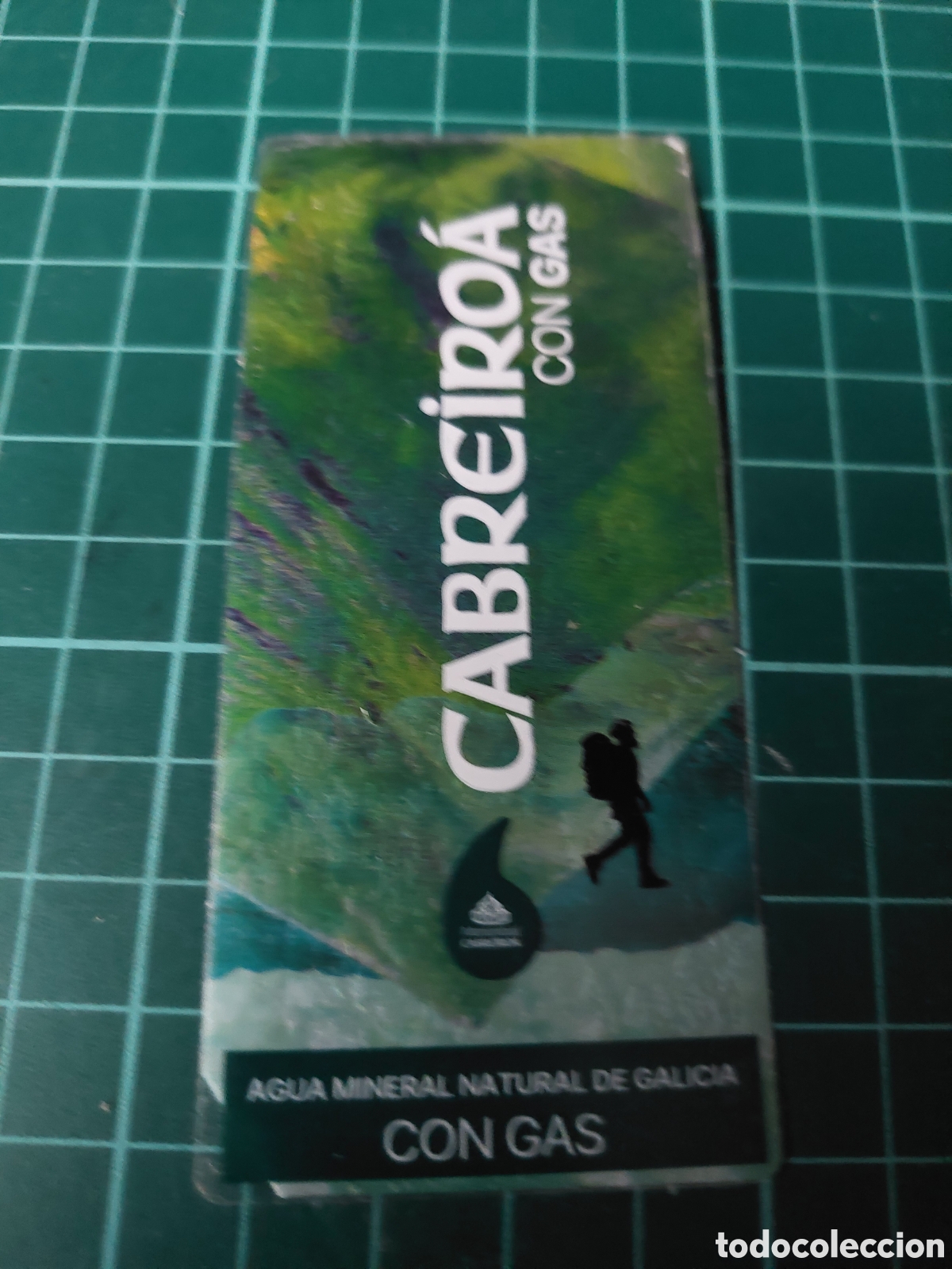 Etiquetas antiguas: DEPORTES SENDERISMO ETIQUETAS PUBLICIDAD AGUA MINERAL NATURAL GALICIA CABREIROA 50 CL