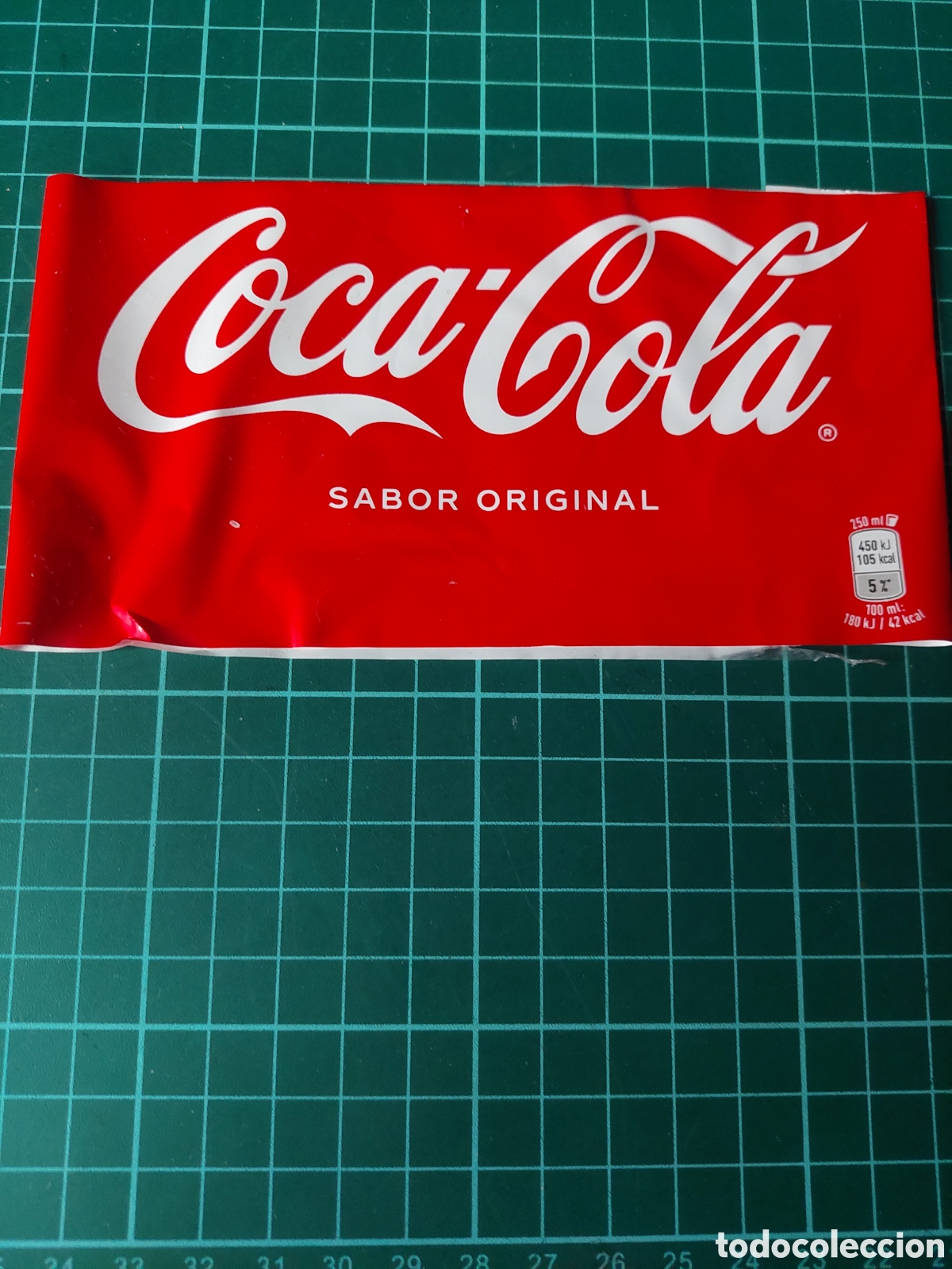 Etiquetas antiguas: ETIQUETA COCA-COLA SABOR ORIGINAL 2 litros - Foto 1