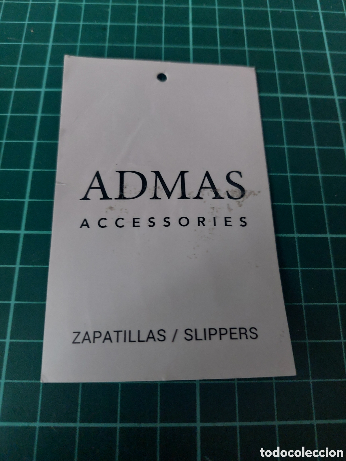 Etiquetas antiguas: ETIQUETA MODA ADNAS ACCESORIOS ZAPATILLAS