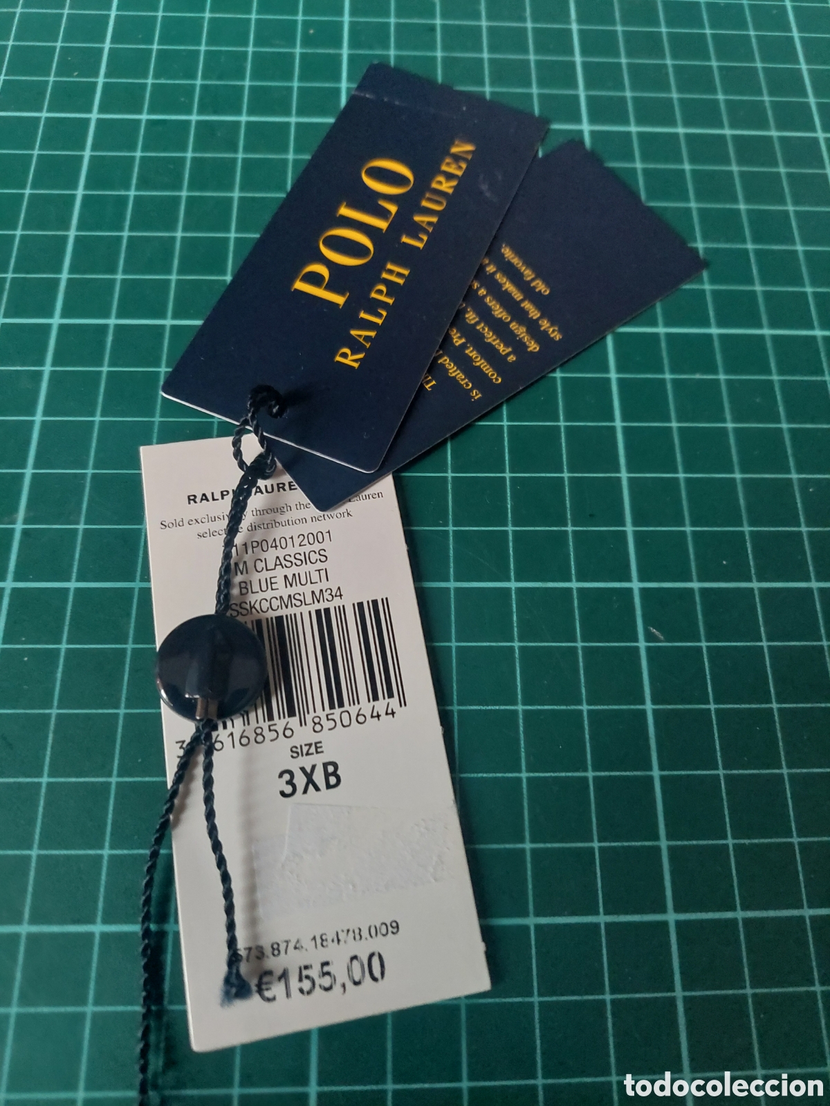 Etiquetas antiguas: ETIQUETA MODA HOMBRE POLO RALPH LAUREN