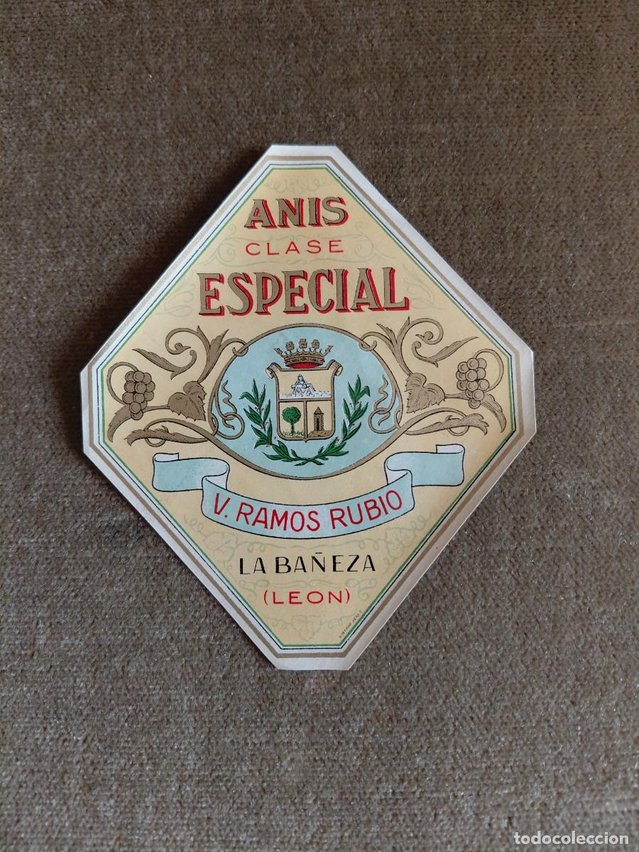 Etiquetas antiguas: MUY RARA ETIQUETA DE ANIS ESPECIAL