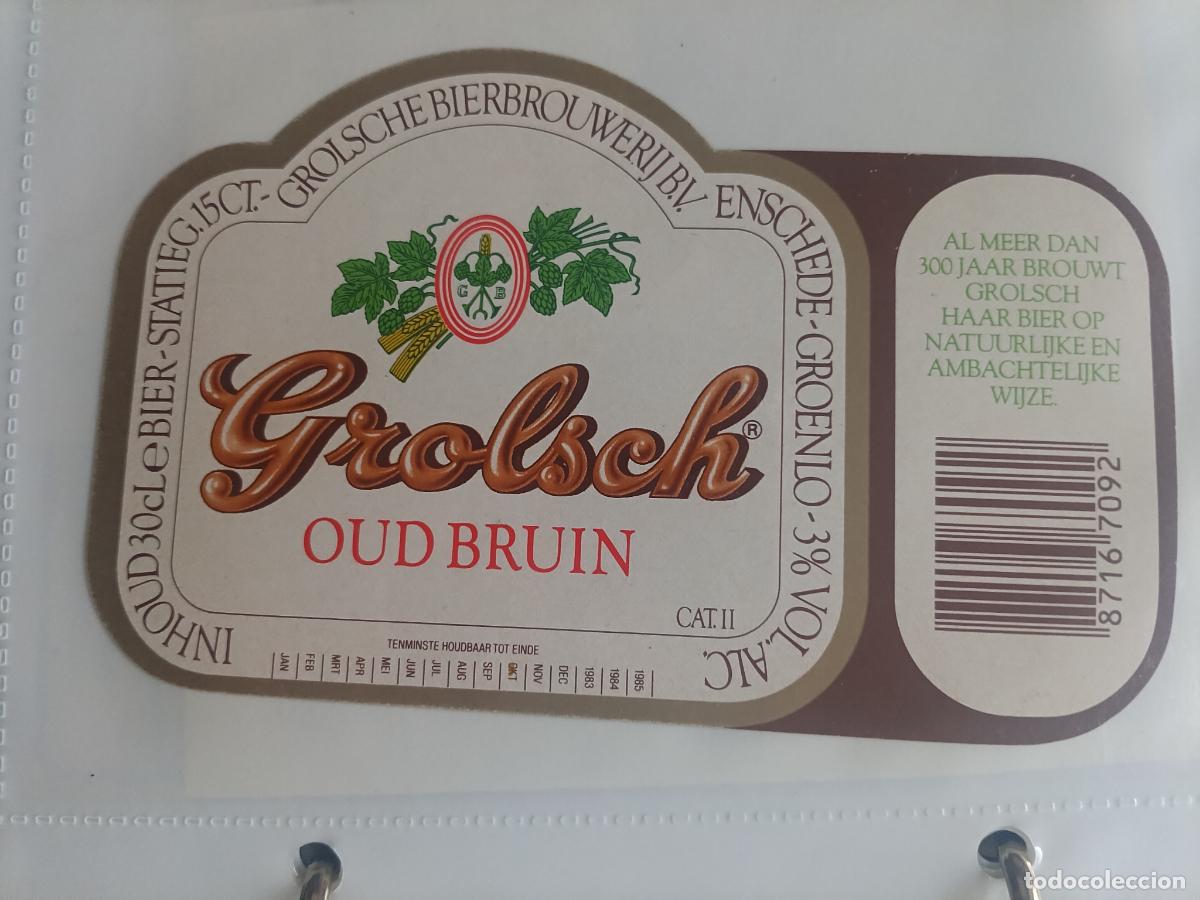 Etiquetas antiguas: CERVEZA ETIQUETA GROLSCH