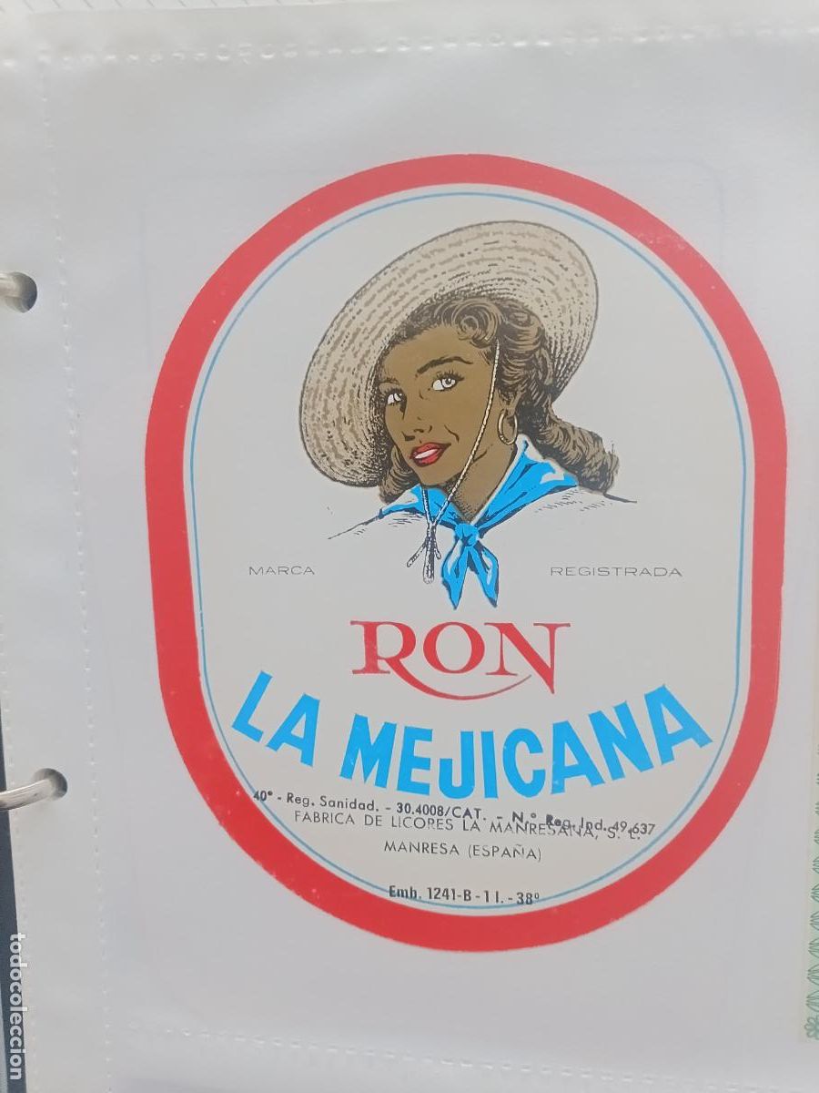 Etiquetas antiguas: Ron Blanco la Mejicana