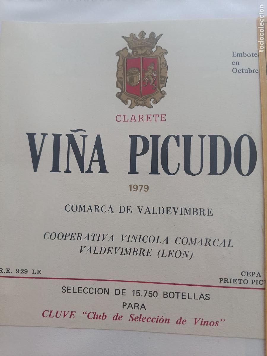 Etiquetas antiguas: Vi&ntilde;a Picudo, Valdevimbre