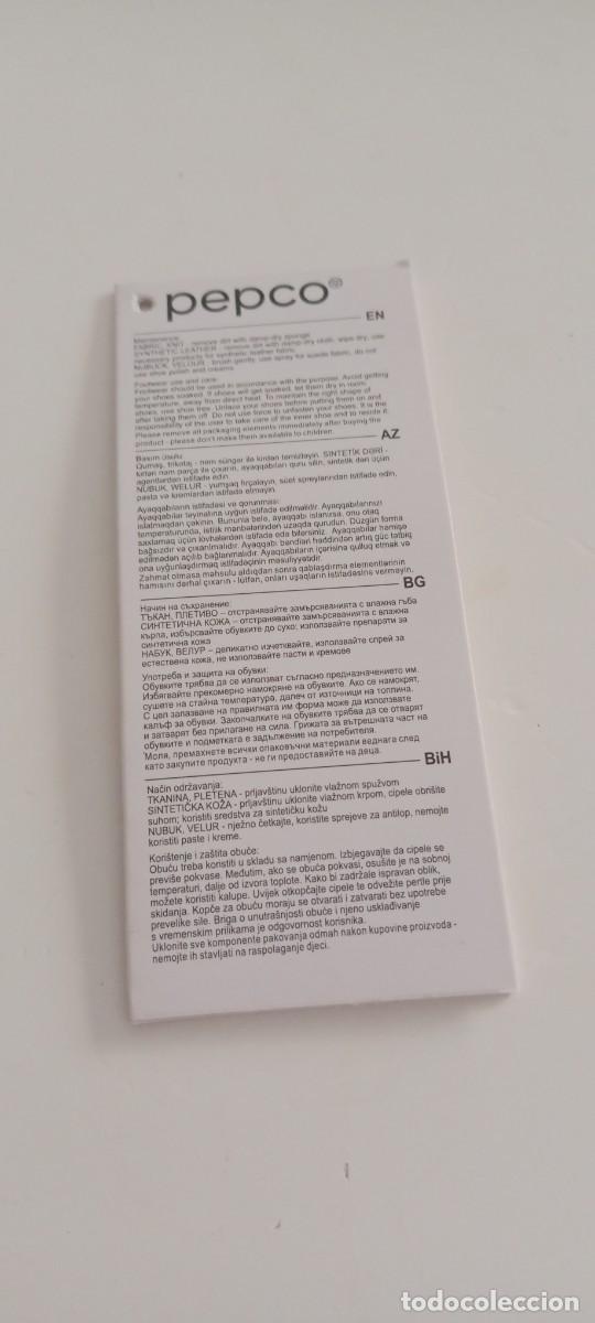 Etiquetas antiguas: ETIQUETA PEPCO LA DE FOTO C-VA3