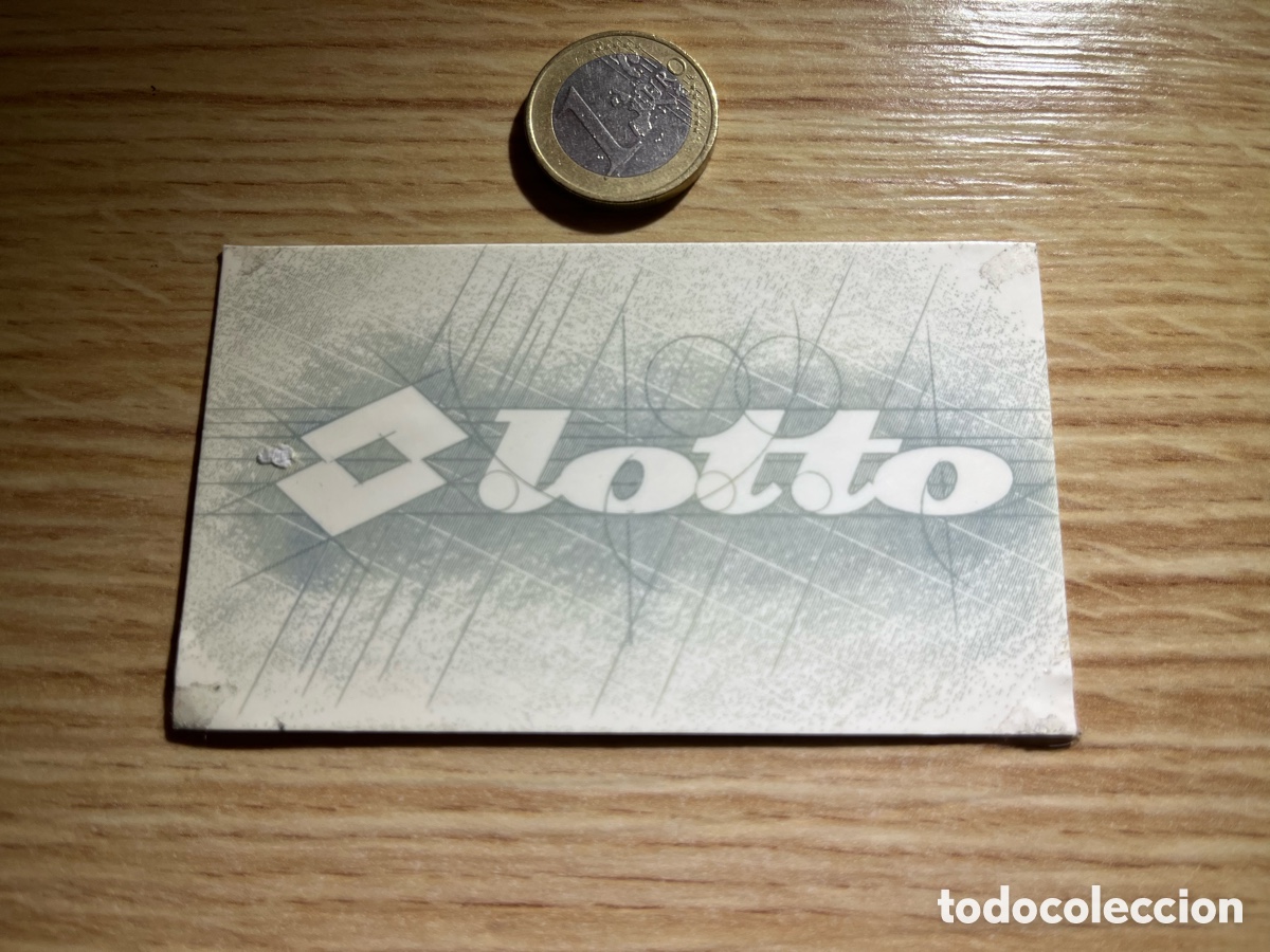 Etiquetas antiguas: Antigua etiqueta LOTTO