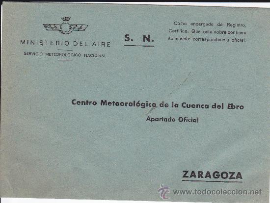 Facturas antiguas: Ministerio del Aire Cuenca del Ebro Zaragoza - Foto 1