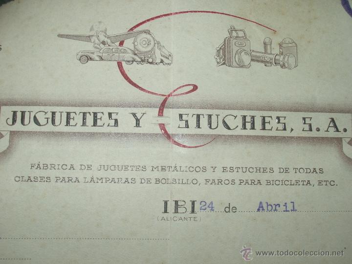 Facturas antiguas: Factura: JYE SA - Foto 1