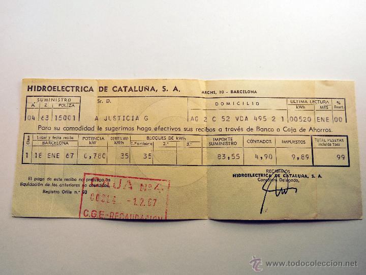 Facturas antiguas: FACTURAS ANTIGUAS - Foto 5