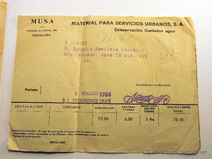 Facturas antiguas: FACTURAS ANTIGUAS - Foto 6