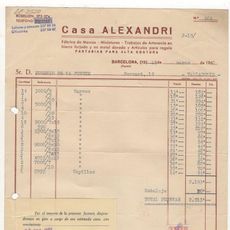 Antigua Factura Y Recibo De Trabajos De Alba il Comprar Facturas antigua-factura-y-recibo-de-trabajos-de-alba-il-comprar-facturas