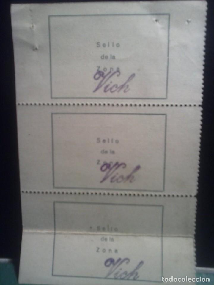 Facturas antiguas: MAQUINAS DE COSER SINGER - CENTELLES, 1927. - Foto 2