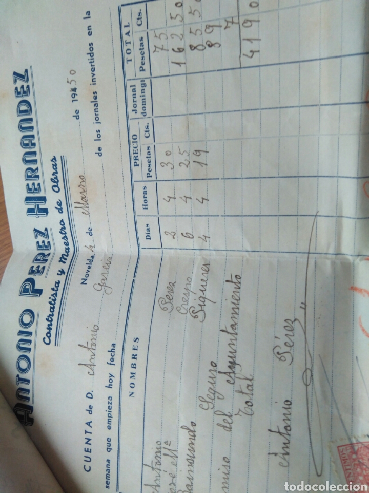 varias-facturas-1950-horas-alba-il-material-comprar-facturas
