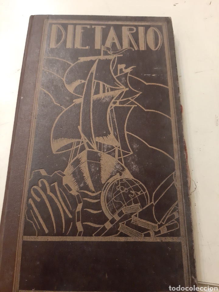 Facturas antiguas: 1937 Dietario datos &uacute;tiles - Foto 1