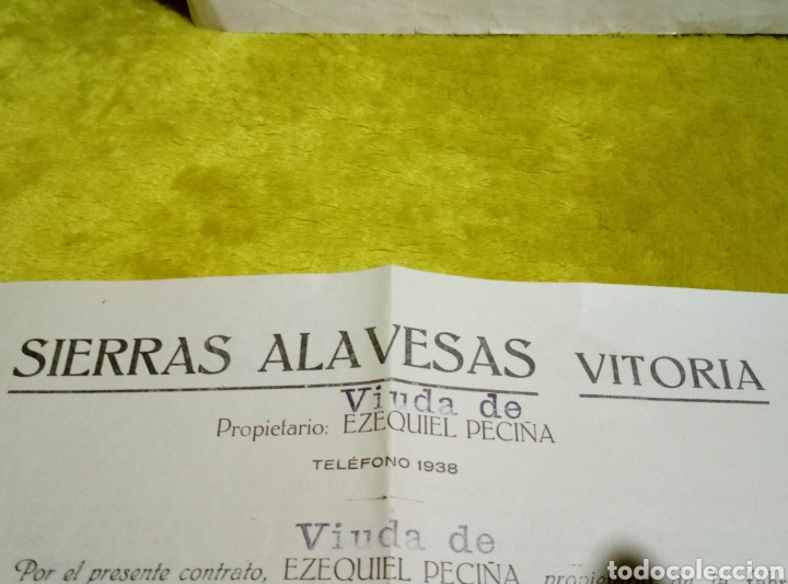 Facturas antiguas: Sierras Alavesas 1936 - Foto 1