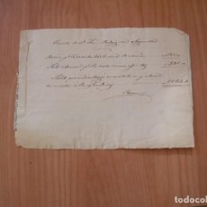 Facturas antiguas: MEDINA DE RIOSECO, VALLADOLID, 6 RECIBOS DE CONTRIBUCION TERRITORIAL, 1864