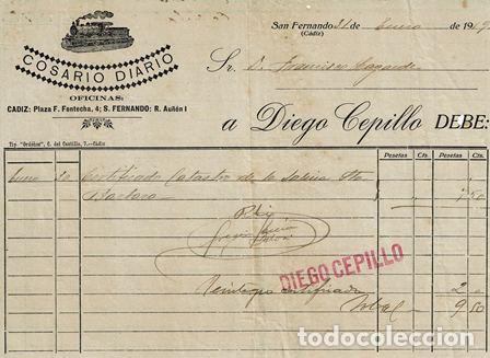 Old Invoices: FACTURA COSARIO DIARIO OFICINAS FACTURA-49