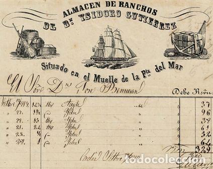 Factures anciennes: FACTURA ALMAC&Eacute;N DE RANCHOS DE DON ISIDRO GUTI&Eacute;RREZ FACTURA-52