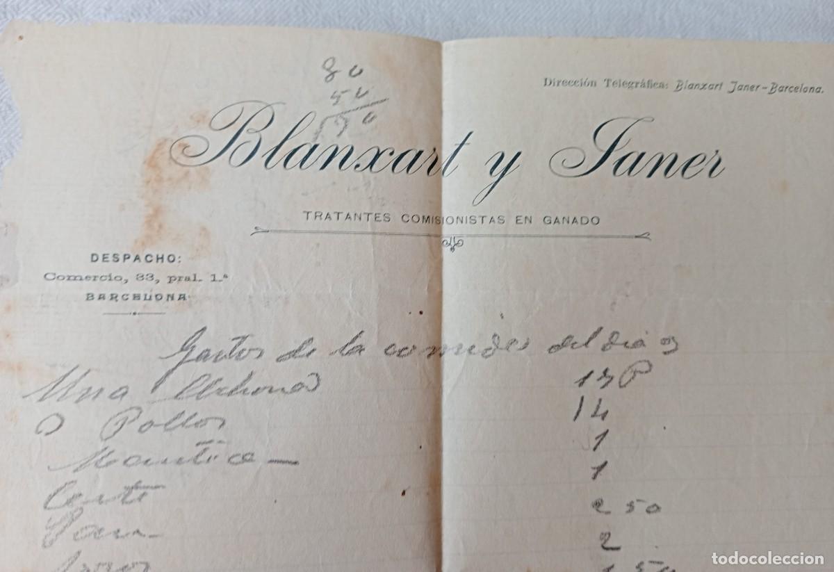 Facturas antiguas: FACTURA BLANXAR Y JANER - Foto 1