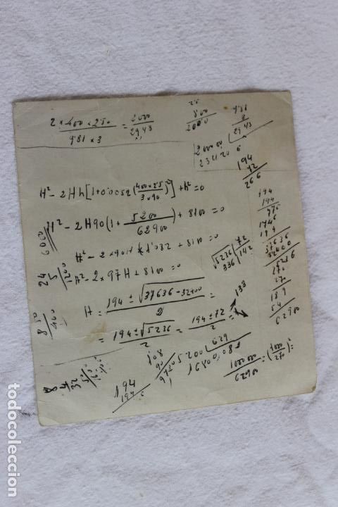 Facturas antiguas: COFRADIA DEL SANTISIMO CRISTO DEL PERDON CIEZA 1966 - Foto 2