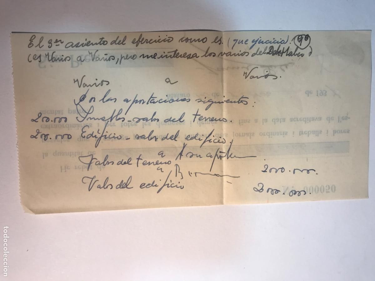 Facturas antiguas: RECIBO. Rebut, Soler. Matar&oacute;, 1937 - Foto 2