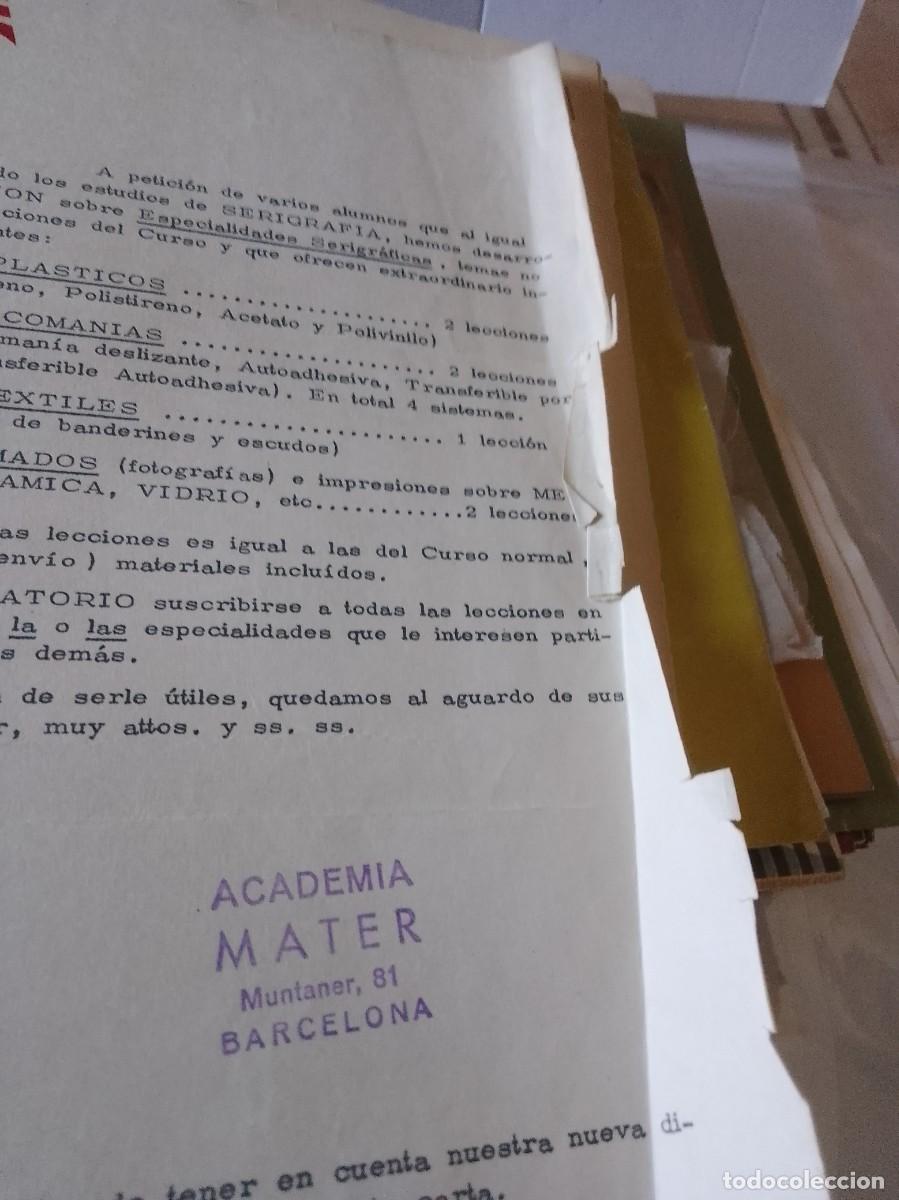 Facturas antiguas: Academia mater Barcelona - Foto 3