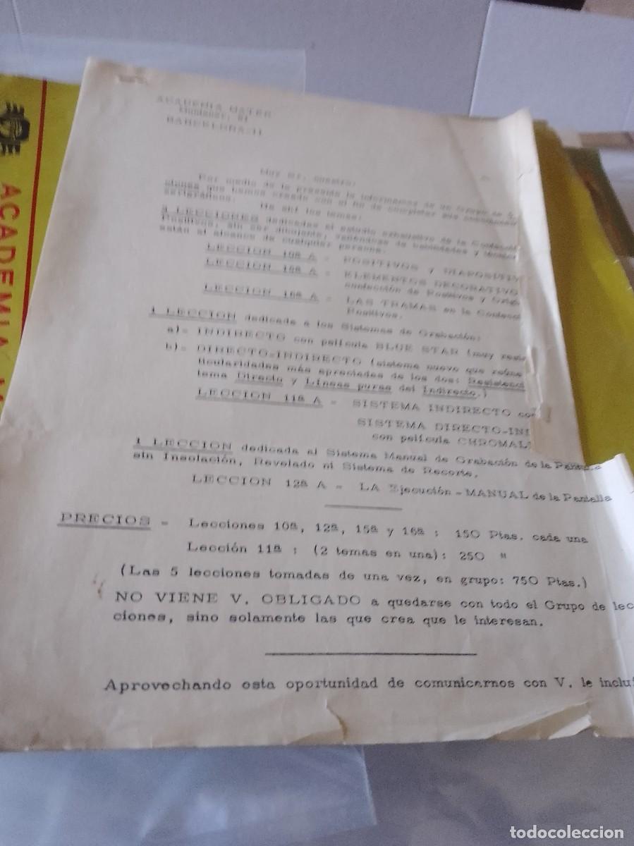 Facturas antiguas: Academia mater Barcelona - Foto 1